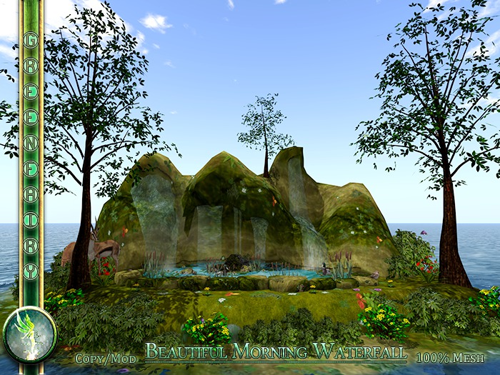 {GF} ~ Beautiful Morning Waterfall 