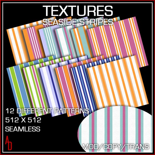 Textures - Seaside Stripes