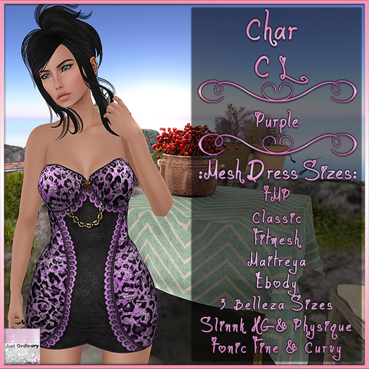 Char Dress CL Purple