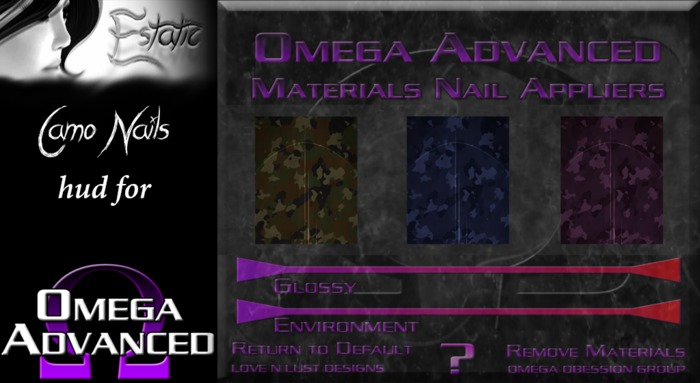 ~E~ Camo Nails - Omega HUD