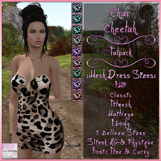 Char Dress Cheetah Fatpack