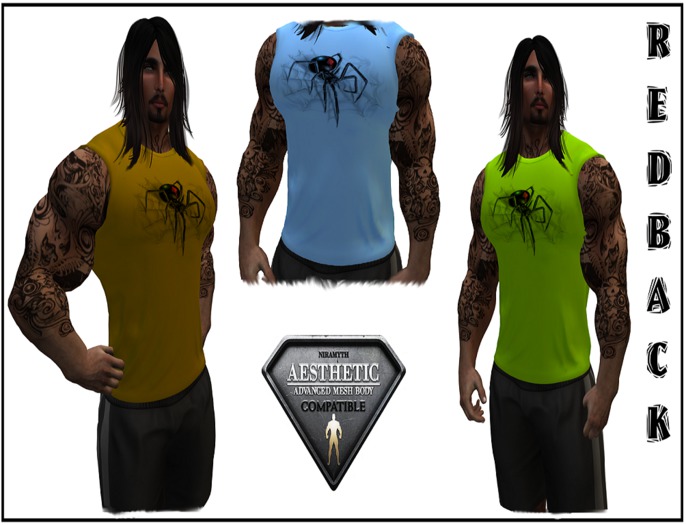 Red Back Shirt - (NIRAMYTH) - AESTHETIC