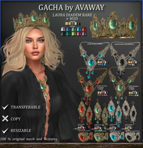 *AvaWay* LAURA_Bracelet R (SKYEY)