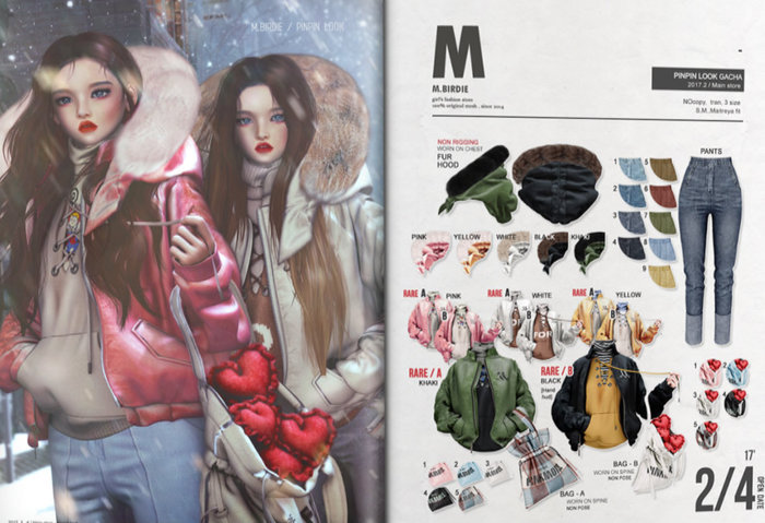 `M.BIRDIE / Pinpin look.Bag A2
