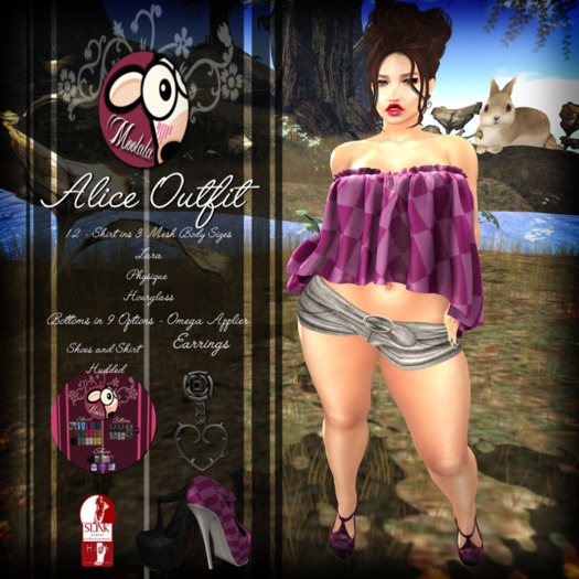~*Moolala*~ Alice Outfit - Hudded {Attach Me}