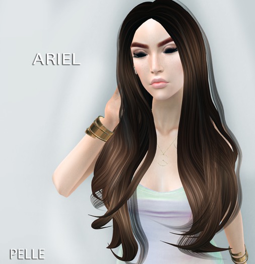 PELLE HUD - ARIEL  HAIR BLACK(WEAR ME!)