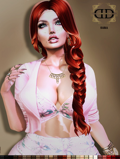 -Desmonia Sara Loose Braid Hair Fatpack (Wear Me)