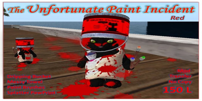 Unfortunate Paint Incident Red Box