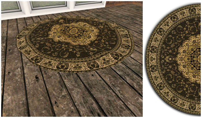 ::GS:: Mesh Round Rug 2