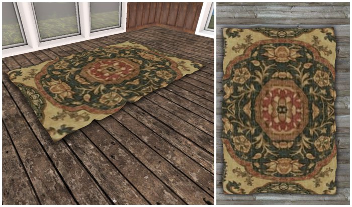 ::Garage Sale:: Mesh Rectangular Rug 12