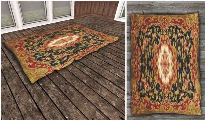::Garage Sale:: Mesh Rectangular Rug 8