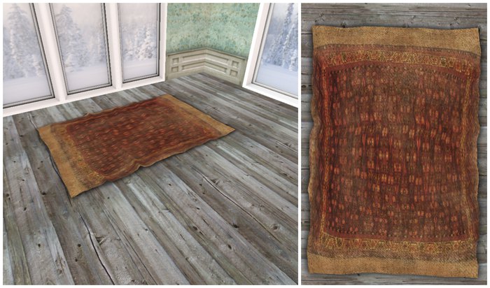 ::Garage Sale:: Mesh Rectangular Rug 2