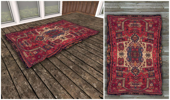 ::Garage Sale:: Mesh Rectangular Rug 13
