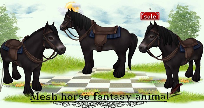 Mesh horse fantasy animal(M&T) v. 3