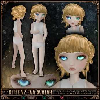 Second Life Marketplace - Mesh =^.^= Curious Kitties Unreal Fuzz ...