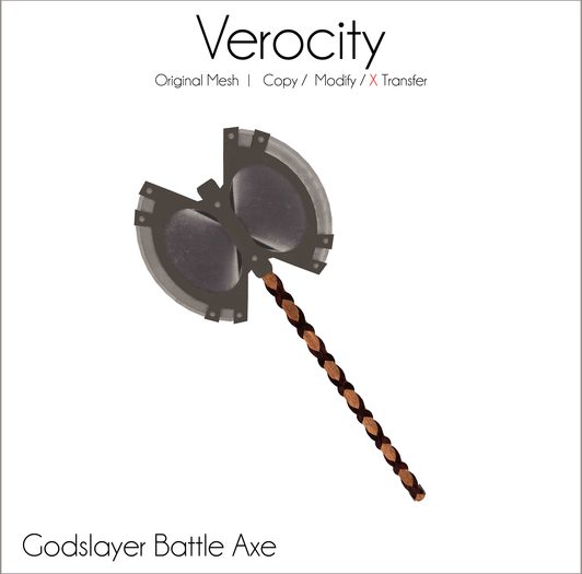 Verocity - Godslayer Battle Axe