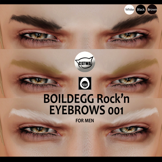 BOILDEGG:: CATWA Rock'n Eyebrows 001