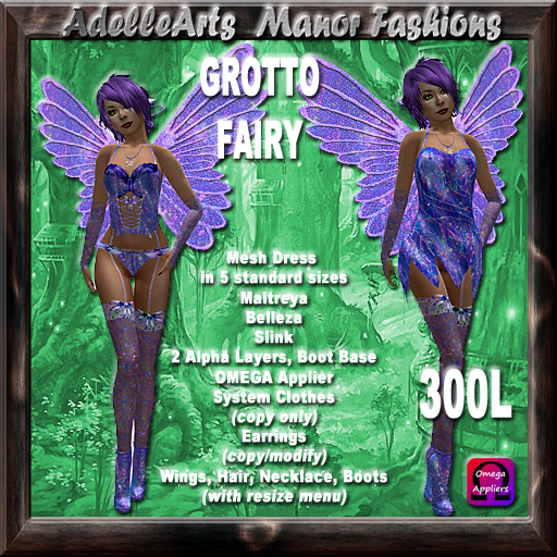 AdelleArts Grotto Fairy