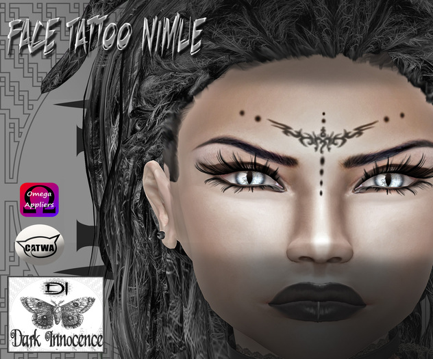 ~Dark Innocence~ Nimue II FaceTattoo