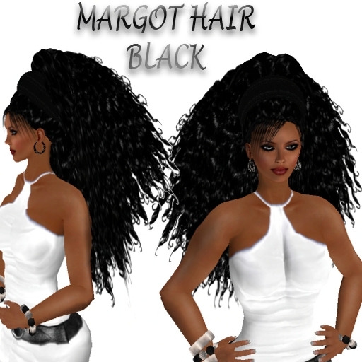KL MARGOT  HAIR BLACK * DEMO*