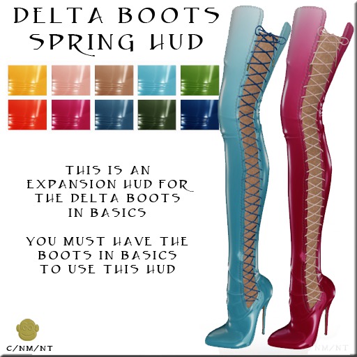 BM Delta Boots Spring HUD
