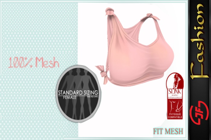 Pink Shirt Slink FitMesh Clasic DEMO