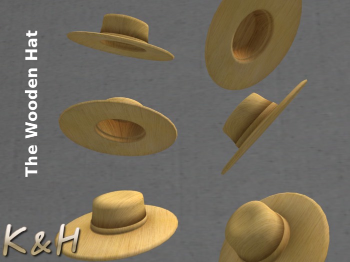 [K&H] Wood Hat