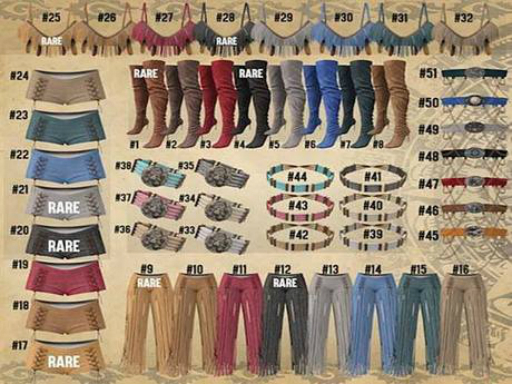 #17 - Addams - Zara Pants Without Fringe - Venus - RARE