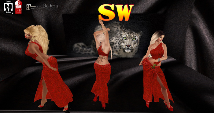 SW DRES (RED_GOLD)