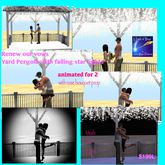 Renew Our Vows Pergola under the stars(crate)