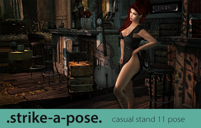 .strike-a-pose. casual stand 11 pose