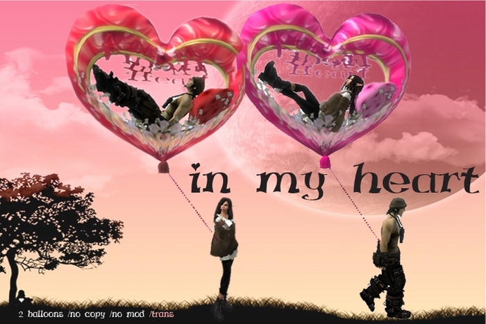 !gO! "In My Heart" 2 balloon (box)