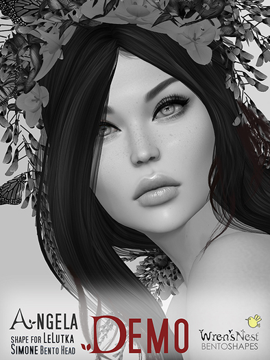 { wren's nest } Angela Shape DEMO for LeLutka Simone Bento head