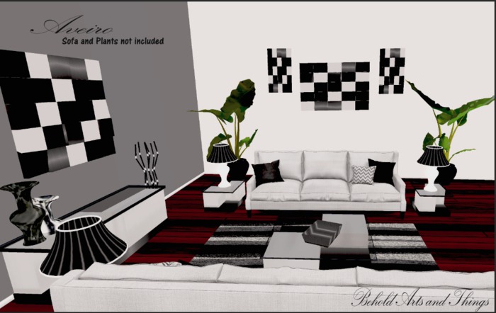 Aveiro Coffee Tables & Decor Set