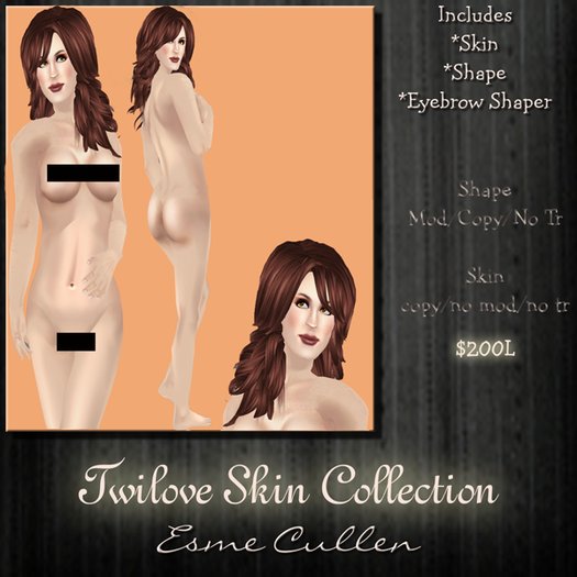 Esme Cullen Skin & Shape