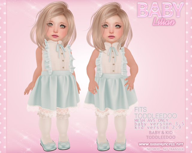 :*BABY*: {ToddleeDoo} Lilian - Cyan