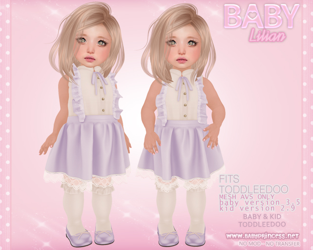 :*BABY*: {ToddleeDoo} Lilian - Purple