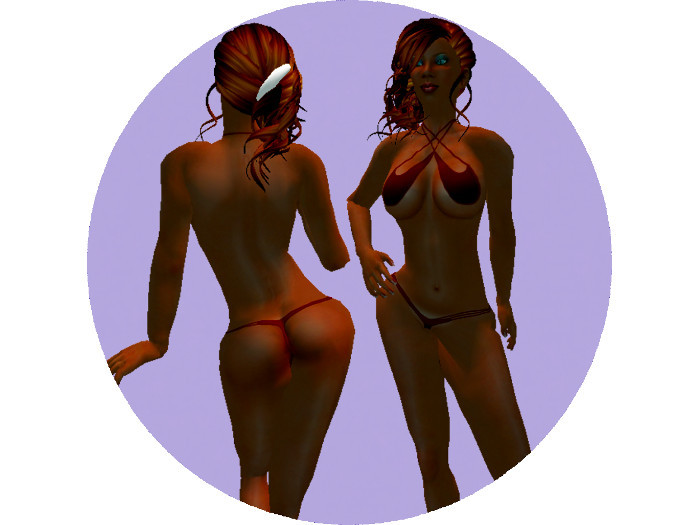 Bikini 1 - Burgundy
