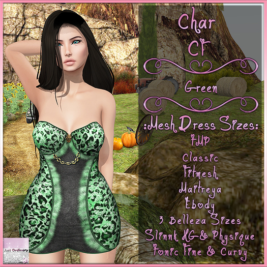 Char Dress CF Green