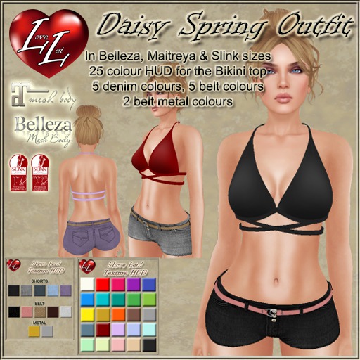 !:LL:! Daisy Spring Outfit Demo