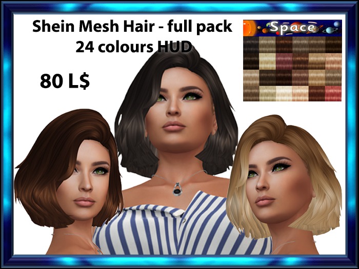 Colette Mesh Hair - full pack