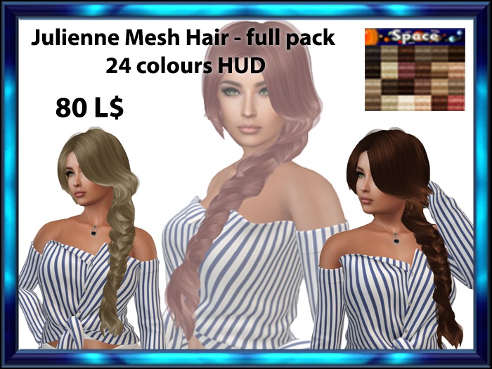 Julieen Mesh Hair - full pack