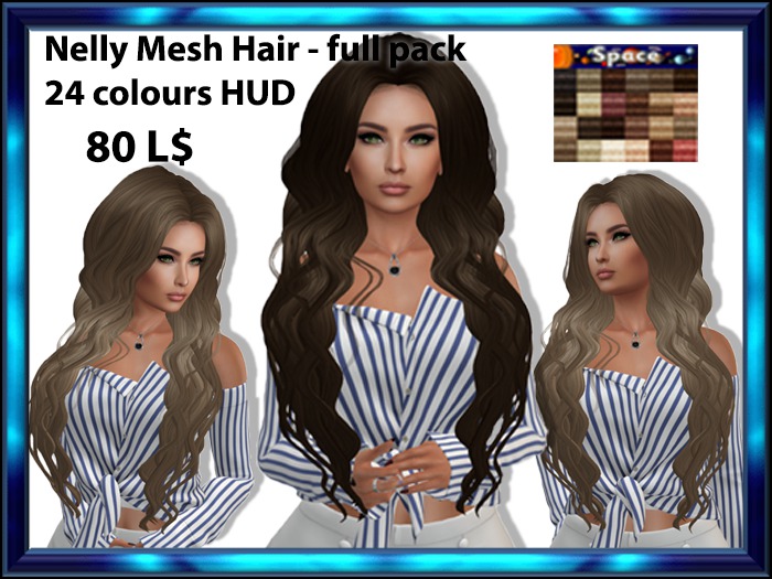 Nelly Mesh Hair - full pack