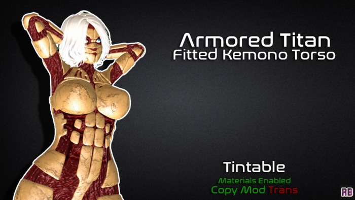 [RB] Armored Titan (Fitted Kemono Torso) (Box)