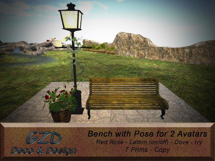 GZD Gardenbench Set Dove