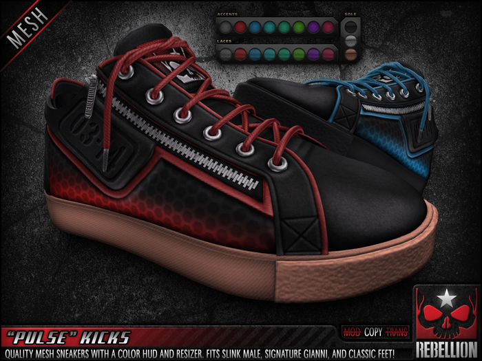= REBELLION = "PULSE" KICKS - DEMO