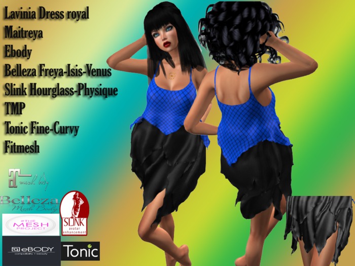 Lavinia Dress royal