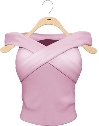 NYU - Crossover Slim Tee, Pink