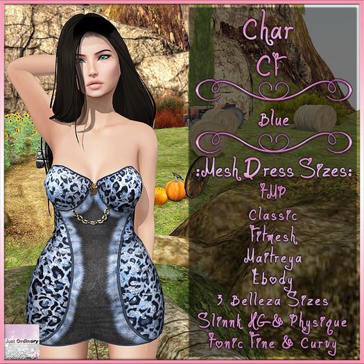 Char Dress CF Blue