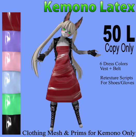 Pooka's" Kemono latex outfit